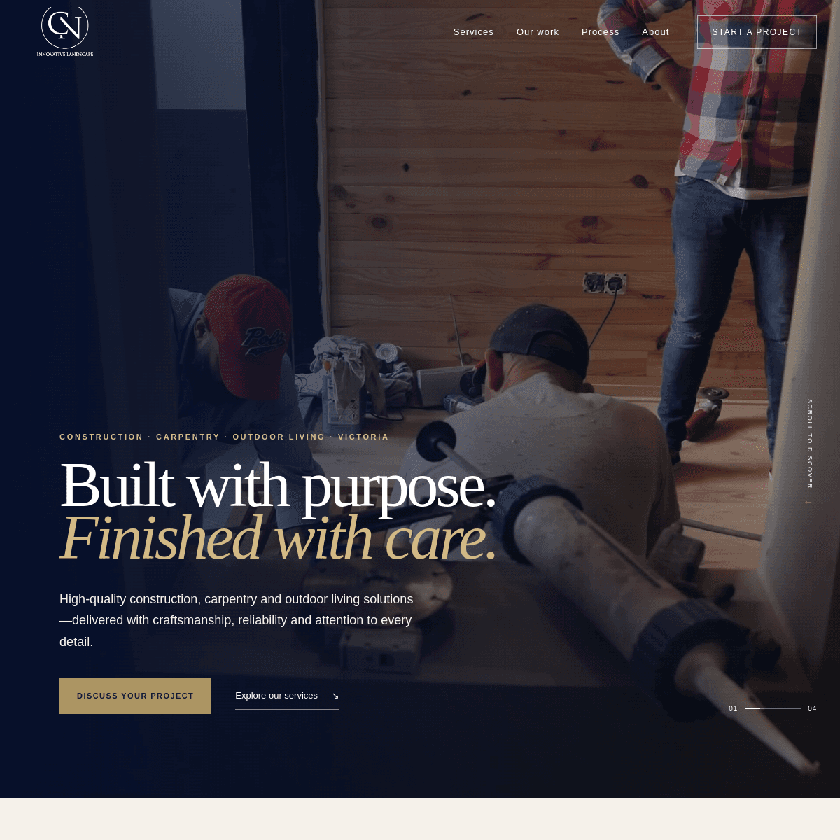 CN Innovative Landscape website